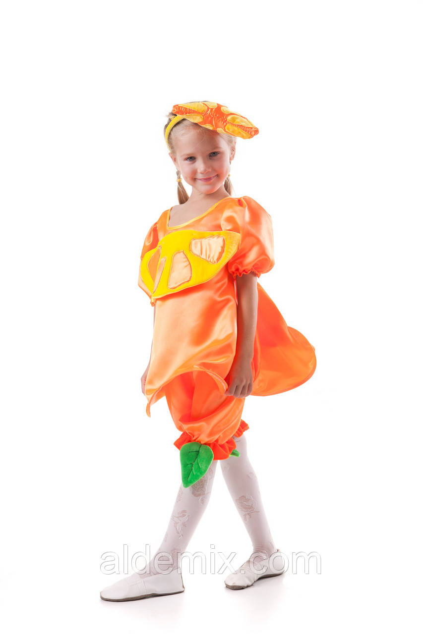 Дитячий карнавальний костюм "Апельсинка"