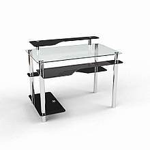 Скляний комп'ютерний стіл Хардвік БЦ-стіл