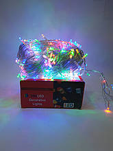 Новорічна гірлянда 300 ламп Кольорова