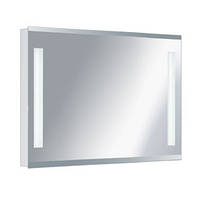 Дзеркало для ванної вологостійке з підсвіткою 80 х 65 см ф10