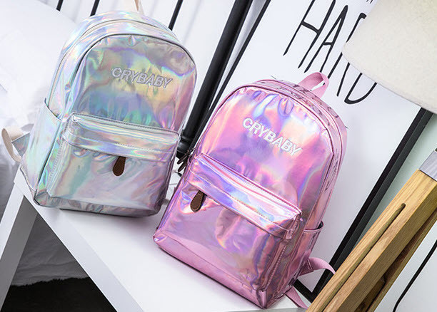 Голографічний рюкзак Cry Baby