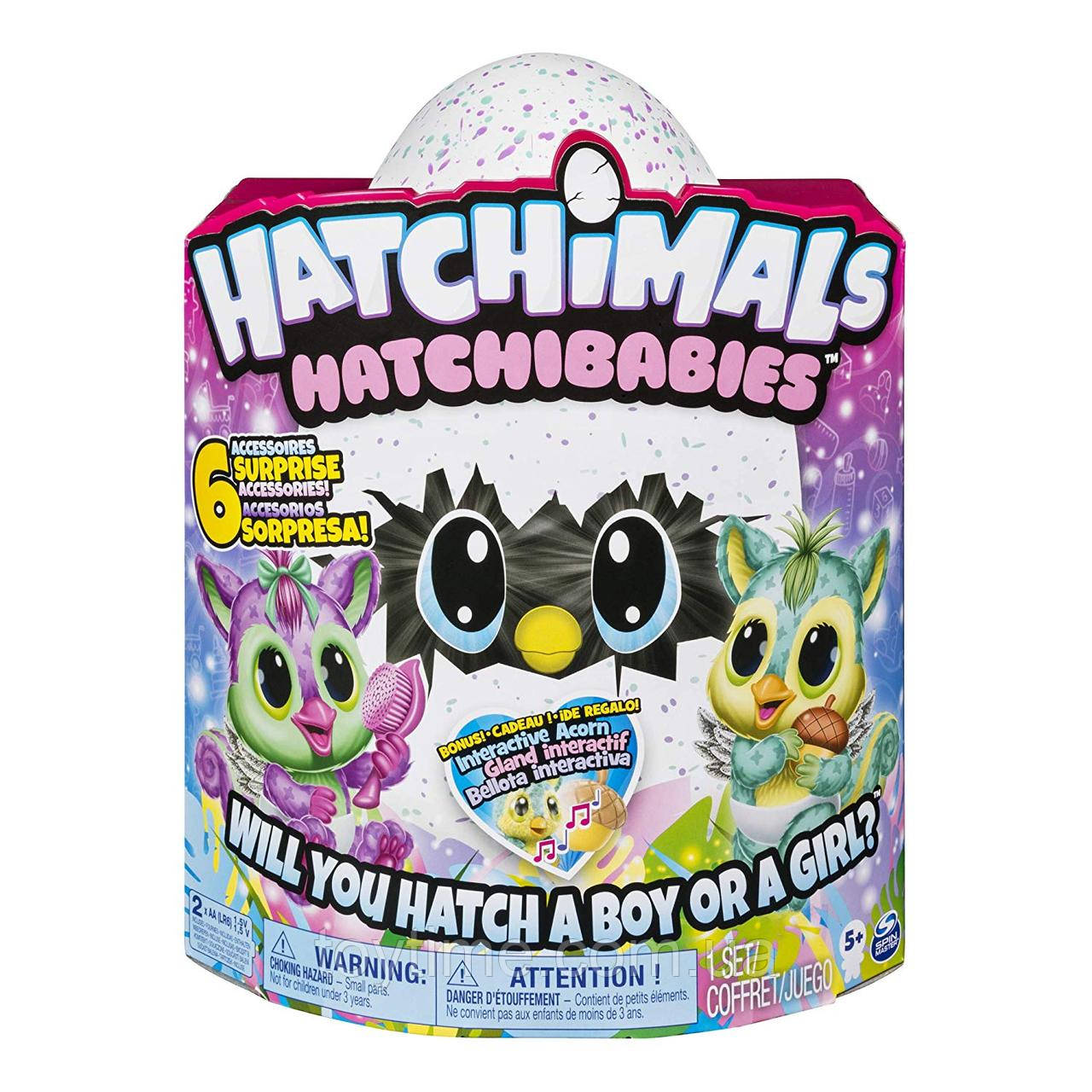 Хетчималс Хетчибейбіз Chipadee/Hatchimals HatchiBabies Chipadee Hatching Egg