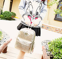 Рюкзак під крокодил з заклепками, фото 5