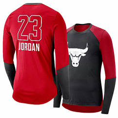 Лонгслів тренувальний Jordan No23 Chicago Bulls