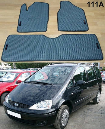 Килимки ЄВА в салон Ford Galaxy '00-06, фото 2
