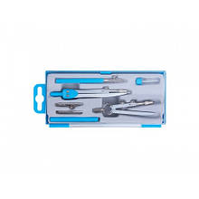 Готовальня ZiBi 7 предметів 5306-14 BASIS блакитна (1/10)