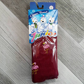 Колготки дитячі махрові х/б Класик Junior, Cotton 450 Den, 22-23 розмір, 140-146 см, 15701