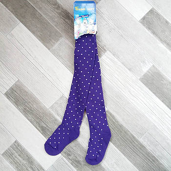 Колготки дитячі махрові бавовняні х/б Класик Junior, Cotton 450 Den, 22-23 розмір, 140-146 см, 15703