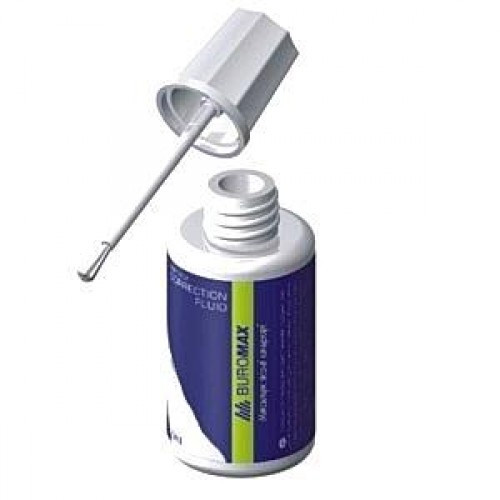 Коректор з пензликом BUROMAX 1002 20мл. (10 шт в упаковці)