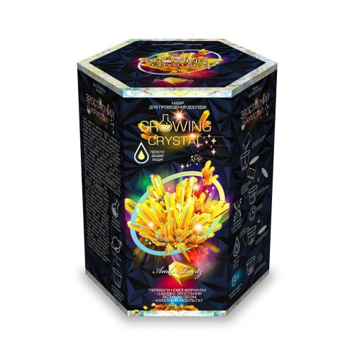 Набір д/дослідів Зростаючий кристал Growing Crystal 07 Аквамарин (у)(8) ТМ Danko toys
