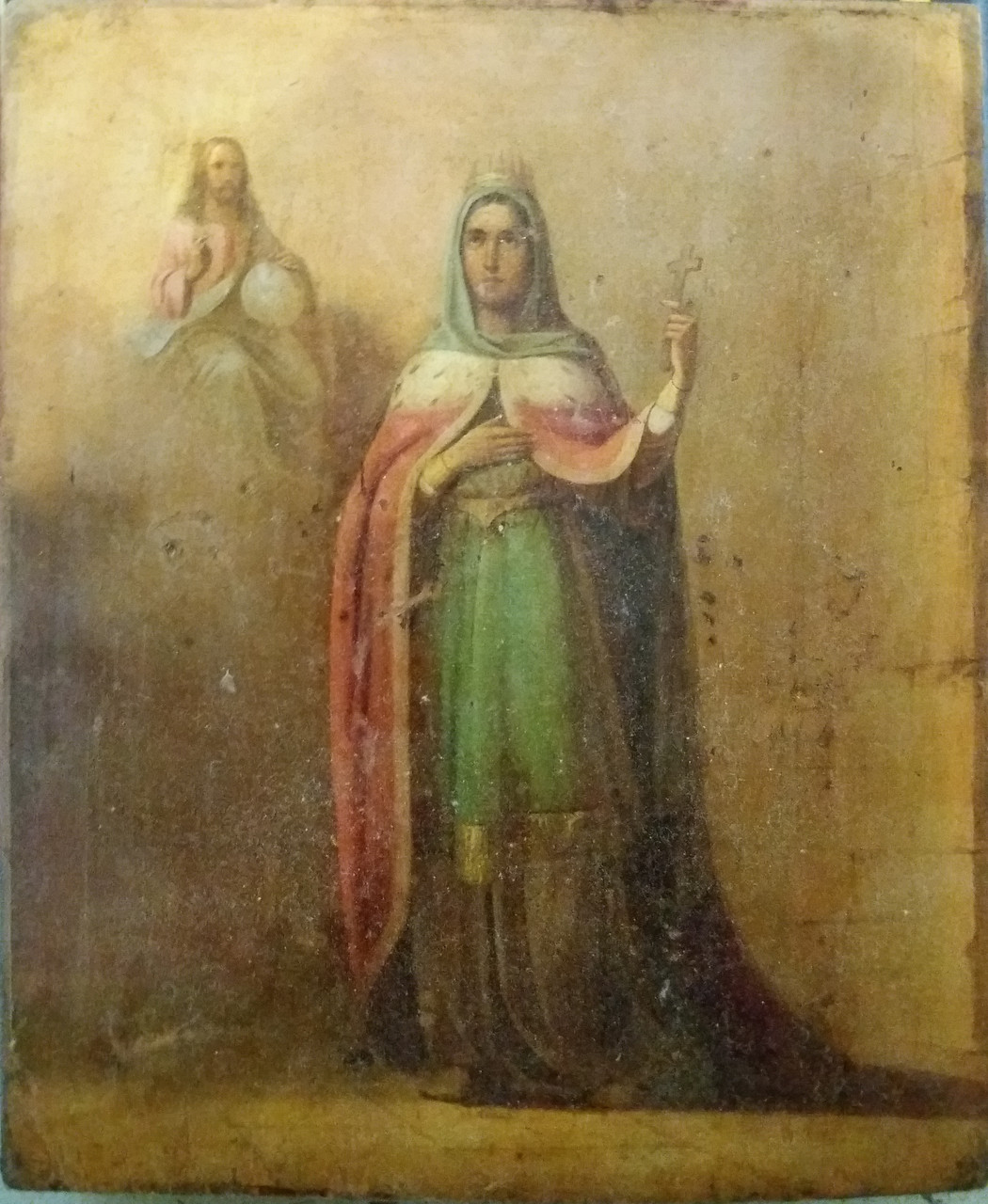 Ікона св. Олександра 19 століття. Росія