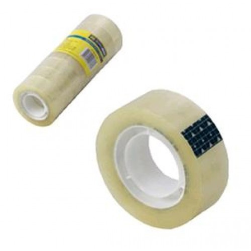 Скотч канц. BUROMAX 7153-01 18мм*30м(ціна за 8шт). прозор (1/60)