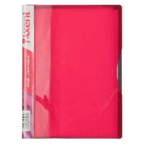Папка на 20 файлів AXENT 1220-10 А5 РОЖЕВА 700мкм (1/120)