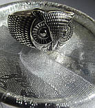 Жіноче кільце срібне Сова, фото 3