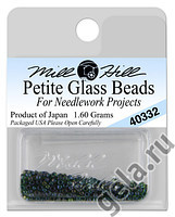 40332 бісер Mill Hill, 15 Emerald Petite Glass Beads, фото 1