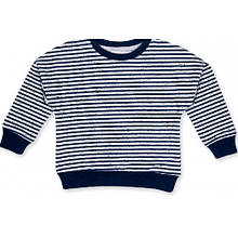 Джемпер 3ДВ112-4 (5-76) р.152 158 164 двонитка синя полоска ТМ ЛЯ ЛЯ