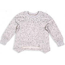 Джемпер 3ДВ113-3 зріст 134 140 146 двонитка сіра рябь ТМ ЛЯ ЛЯ