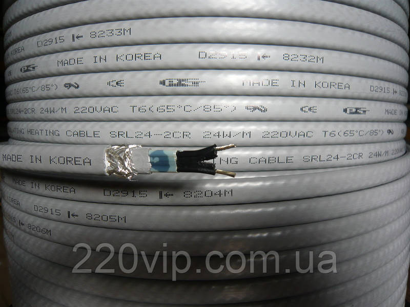 Саморегулюючий кабель IN-THERM SRL10-2CR 10 Вт, фото 1