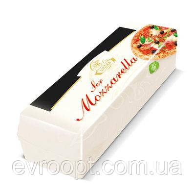 Сир моцарела для піци Paslek mozzarella 1кг (Польща) чорн, фото 1