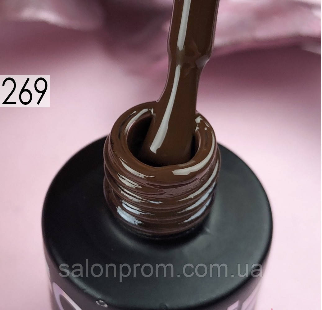 Гель-лак OXXI Professional № 269 (молочный шоколад, эмаль), 10 мл ...