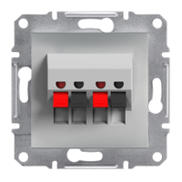 Аудиорозетка Schneider Electric Asfora Алюминий EPH5700161