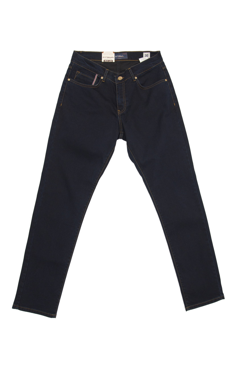 Джинси чоловічі Crown Jeans модель 4307 (NIG D. B)