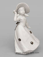 Фарфорова статуетка "Юна Леді" бісквіт (Pavone) JP-48/13, фото 2