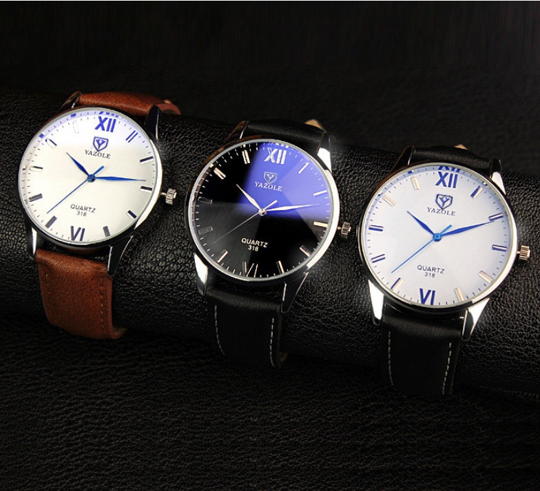Мужские наручные часы Yazole - фото 1 - id-p846916209