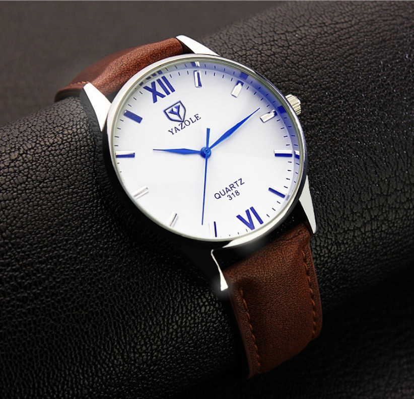 Мужские наручные часы Yazole - фото 6 - id-p846916209