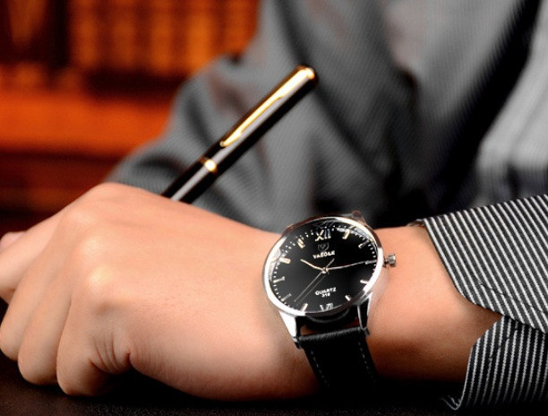 Мужские наручные часы Yazole - фото 9 - id-p846916209