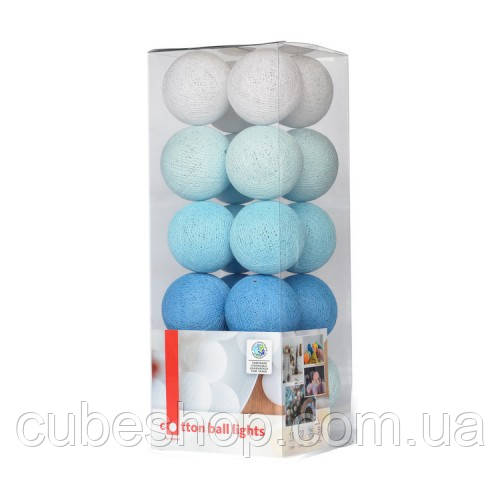 Тайська гірлянда "Blue" (35 кульок) петля