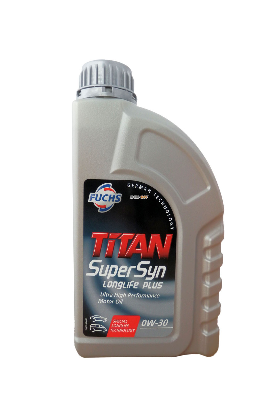 Моторное масло TITAN Supersyn LONGLIFE PLUS SAE 0W-30 1L
