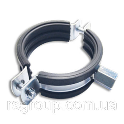 Хомут трубний 75-80 mm (2 1/2") з комбінованою гайкою TORK