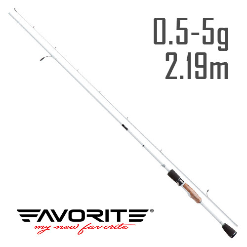 Спінінг Favorite White Bird NEW WBR-732SUL-S 2.19 m 0.5-5g