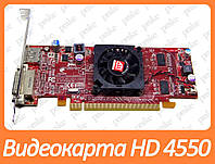 Видеокарта AMD Radeon HD 4550 (RV710) 512Mb PCI-Ex DDR3 64bit (DVI + DP)