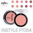Рум'яна компактні TopFace Instyle Blush Compact On PT-354 (матові і шимерные), фото 2