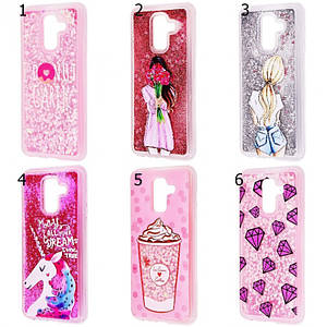 Перетікальний чохол Lovely Stream на Samsung Galaxy A6 Plus 2018 (20 різновидів)