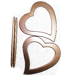 Шпилька дерев'яна Серце Garden 535607