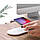 Бездротовий зарядний пристрій Baseus Smart 2in1 Type-C, White (WX2IN1-C02), фото 4