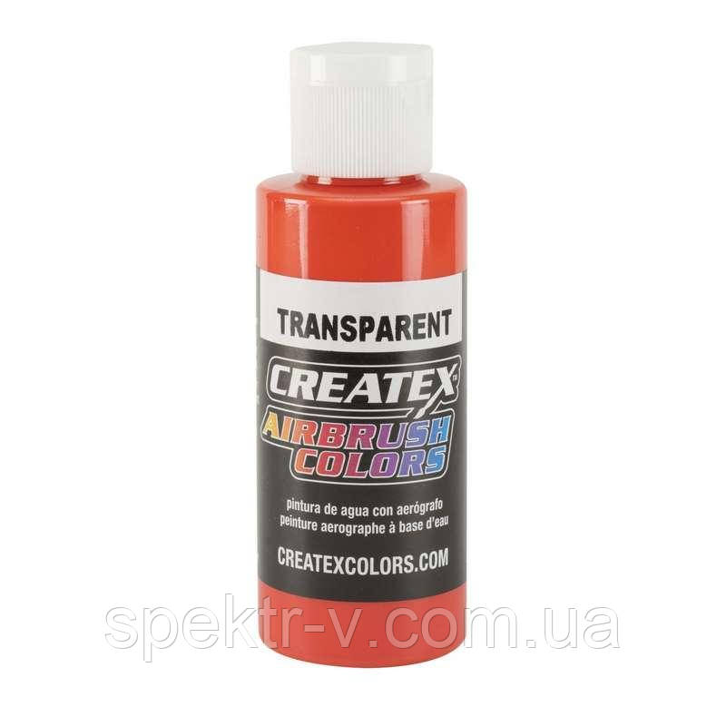 Фарба для аерографії Createx Colors — Transparent 5118 Transparent Sunset Red, 60 мл