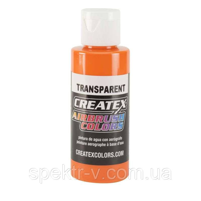 Фарба для аерографії Createx Colors — Transparent 5119 — Transparent Orange, 60 мл