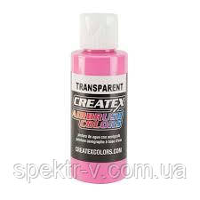 Фарба для аерографії Createx Colors — Transparent 5121 — Transparent Flamingo Pink, 60 мл