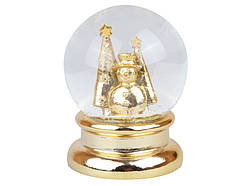 Снігова куля Сніговик 10.6 см новорічний і різдвяний подарунок