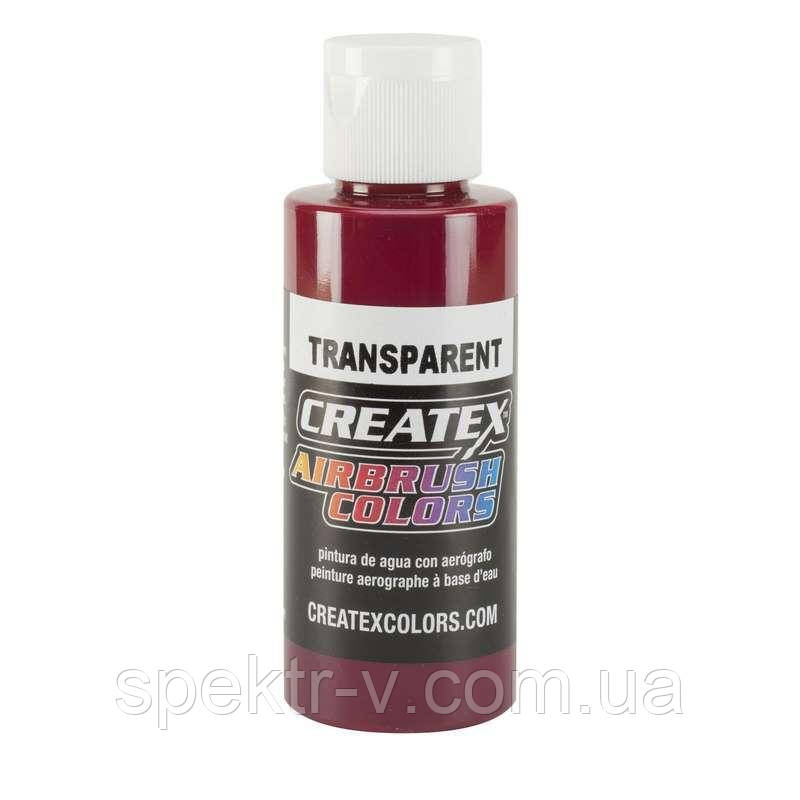 Фарба для аерографії Createx Colors — Transparent 5124 Transparent Deep Red, 60 мл