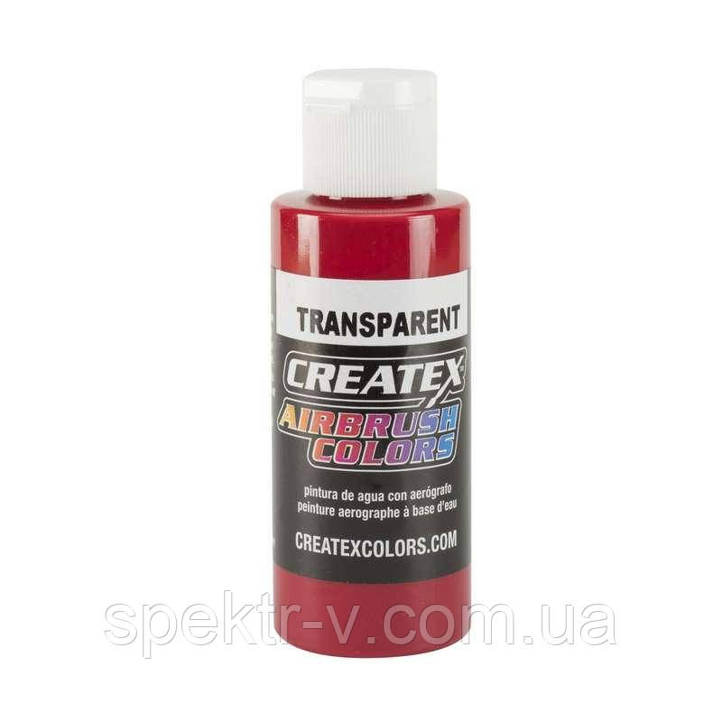 Фарба для аерографії Createx Colors — Transparent 5138 — Transparent Carmine, 60 мл