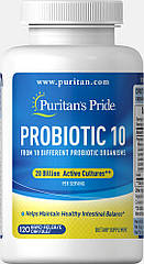 Puritan's pride Probiotic-10 (20 billion active culturres) 120 Capsules