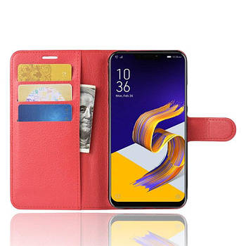 Чохол-книжка Litchie Wallet для Asus Zenfone 5 / 5Z (ZE620KL / ZS620KL) Червоний