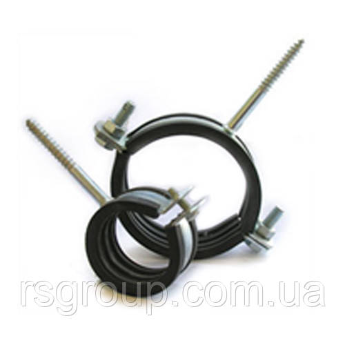 Хомут трубний 23-28 mm (3/4") із саморізом 70 мм TORK  