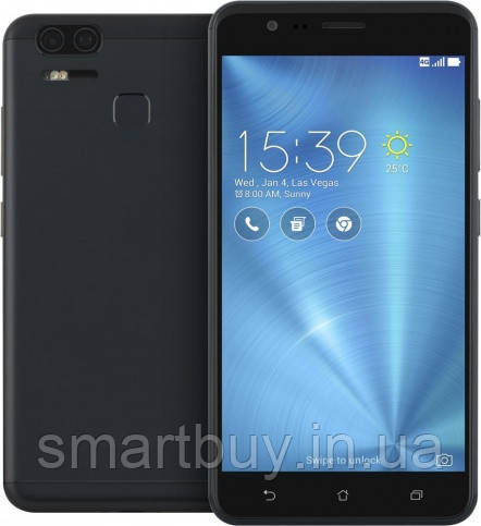 ASUS ZenFone 3 Zoom ZE553KL 4/64GB Black (гарантія 12 місяців)