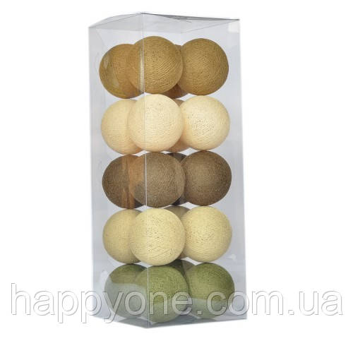 Тайська LED-гірлянда "Forest" (35 кульок) від USB, фото 1